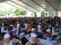 Yogafestival in Fondjuan